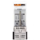 Фреза пазовая прямая CMT D=6.0 I=25.0 S=8.0 L=60.0