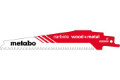 Пилка сабельная по мет. Metabo 150х1.25 мм, 1 шт.