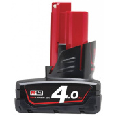 Аккумулятор Milwaukee M12 B4, 4.0 Ач