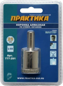 Коронка алмаз. по стеклу и керам. Практика 25 мм (серия Маст