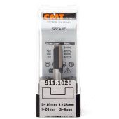 Фреза пазовая прямая CMT D=10.0 I=20.0 S=8.0 L=48.0