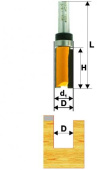 Фреза обгонная (в. подш.) Энкор D=12.7 I=26.0 S=8.0 L=67.0 (10534)