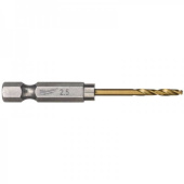 Сверло по мет. Milwaukee 2.5 (2 шт.) HEX