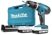 Аккумуляторная дрель-шуруповерт Makita HP457DWE