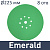 Круг шлифовальный TRC Emerald 225 мм, P220, 1 шт. (уп. 50 шт.)
