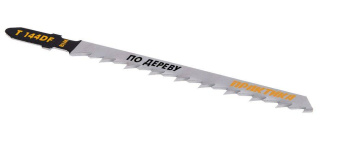Пилка для лобзика по дер. Практика T144DF, 2 шт.