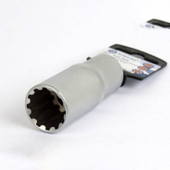 Головка торцевая глубокая универсальная КОБАЛЬТ 1/2", 22 мм,