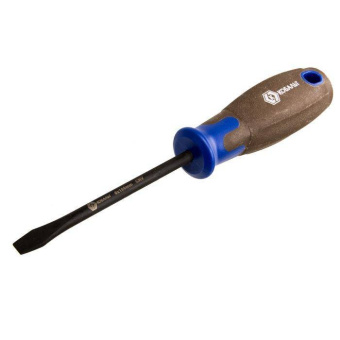 Отвертка Кобальт SL 6.0х100 мм., Polywood CR-V