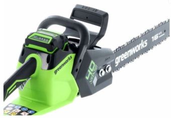 Пила аккумуляторная GreenWorks  GD40CS18K2