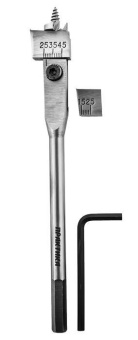 Сверло по дер. регулируемое Практика 15-45х180