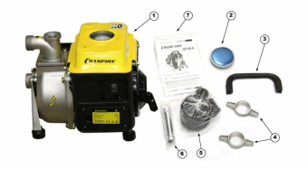 Мотопомпа бензиновая Champion GP40-II