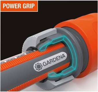 Шланг Gardena 13 мм, 20 м. Flex (+ наконечник и коннекторы)