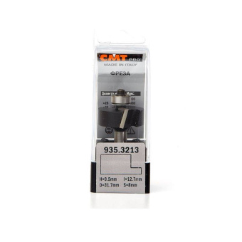 Фреза четвертная (н. подш.) CMT D=31.7 I=12.7 S=8.0