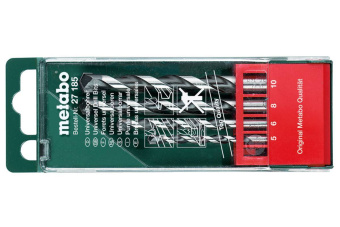 Набор сверл универсальных Metabo, 4 шт.