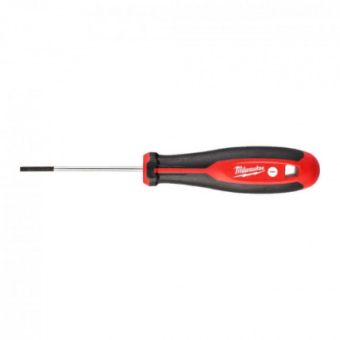 Отвертка Milwaukee магн. с трехгр. рукояткой SL 0.5x3.0x75