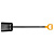 Лопата Fiskars совковая SolidTM