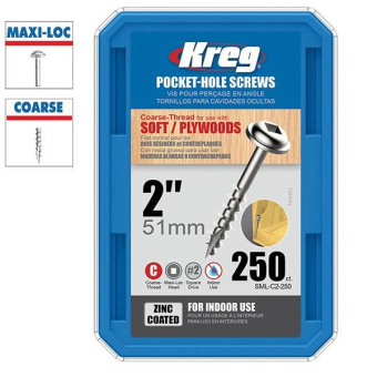 Шурупы Kreg с мелким шагом 1-1/4" 100 шт