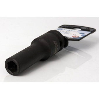 Головка торцевая глубокая ударная КОБАЛЬТ 1/2", 10 мм, Cr-Mo