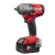 Аккумуляторный гайковерт имп. Milwaukee M18 FUEL FMTIWP12-502X фиксация пином