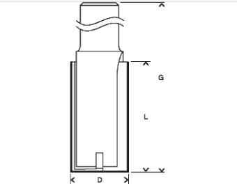 Фреза пазовая прямая Bosch D=16.0 I=40.0 S=12.0 L=81.0