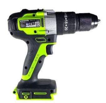 Аккумуляторная дрель-шуруповерт Greenworks GD24DD60