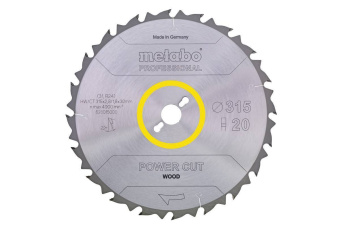 Диск пильный дер. Metabo 300х30х28