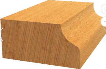 Фреза Профильная 8x38x57