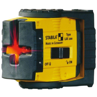 Лазерный нивелир Stabila LAX 200 Set (+ уровень 196-2 LED 60