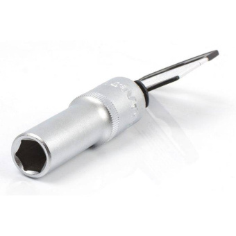 Головка торцевая глубокая КОБАЛЬТ 1/2", 12 мм, Cr-V (1 шт.)