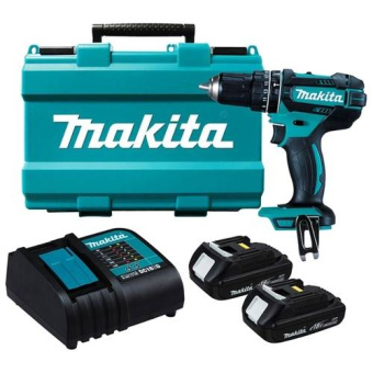 Аккумуляторная дрель-шуруповерт ударная Makita DHP482SYE