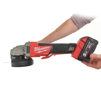 Шлифмашина угловая аккум. Milwaukee M18 FUEL CAG125XPDB-502X