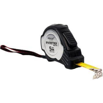 Рулетка КОБАЛЬТ Экстра 5м x 19мм металлический корпус (автос