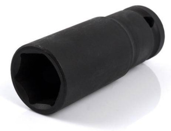 Набор головок торцевых ударных глубоких КОБАЛЬТ 1/2", 10 - 1
