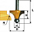 Фреза радиусная (н. подш.) Энкор D=31.8 I=17.0 S=8.0 R=9.5