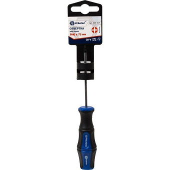 Отвертка Кобальт PH-0х75 мм., Ultra Grip CR-V
