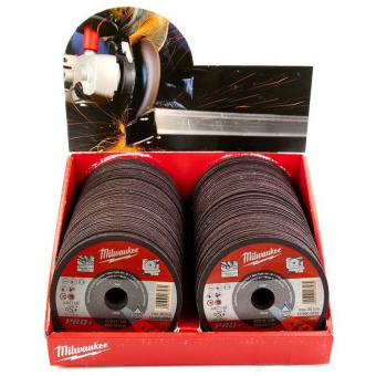 Диск отрезной мет. Milwaukee 125х1.0х22.2 Pro+, 200 шт.