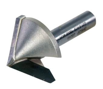 Фреза пазовая с углом 90 Энкор D=31.8 I=19.0 S=8.0 L=51.0 (для ГКЛ)