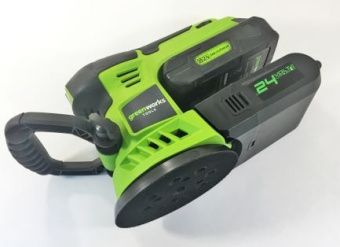 Машина шлифовальная аккумуляторная Greenworks G24ROS