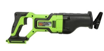 Пила сабельная аккумуляторная GreenWorks GD24RS