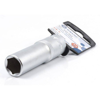 Головка торцевая глубокая КОБАЛЬТ 1/2", 14 мм, Cr-V (1 шт.)
