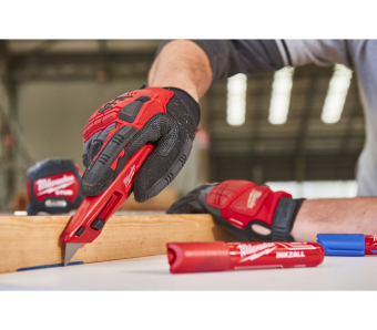 Перчатки Milwaukee 8/M, с защитой от удара