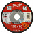 Диск отрезной мет. Milwaukee 125х1.0х22.2 Pro+, 1 шт.