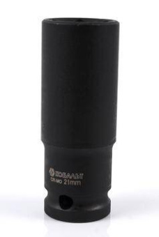 Набор головок торцевых ударных глубоких КОБАЛЬТ 1/2", 10 - 1