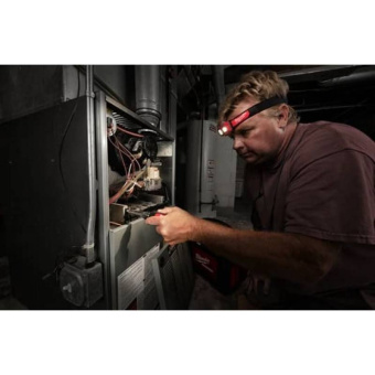 Фонарь Milwaukee HL-SF, налобный на батарейках