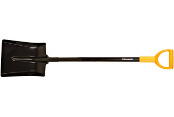 Лопата Fiskars совковая для бетона Эргокомфорт