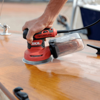Шлифмашина эксцентриковая SKIL SR2116 (300 Вт., 125 мм.)