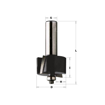 Фреза четвертная (н. подш.) CMT D=31.7 I=12.7 S=8.0