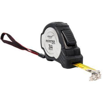 Рулетка КОБАЛЬТ Экстра 3м x 16мм металлический корпус (автос