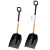 Лопата для уборки снега Fiskars телескопическая X-series