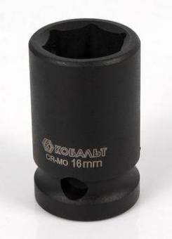 Набор головок торцевых ударных КОБАЛЬТ 1/2", 10 - 14, 16, 17